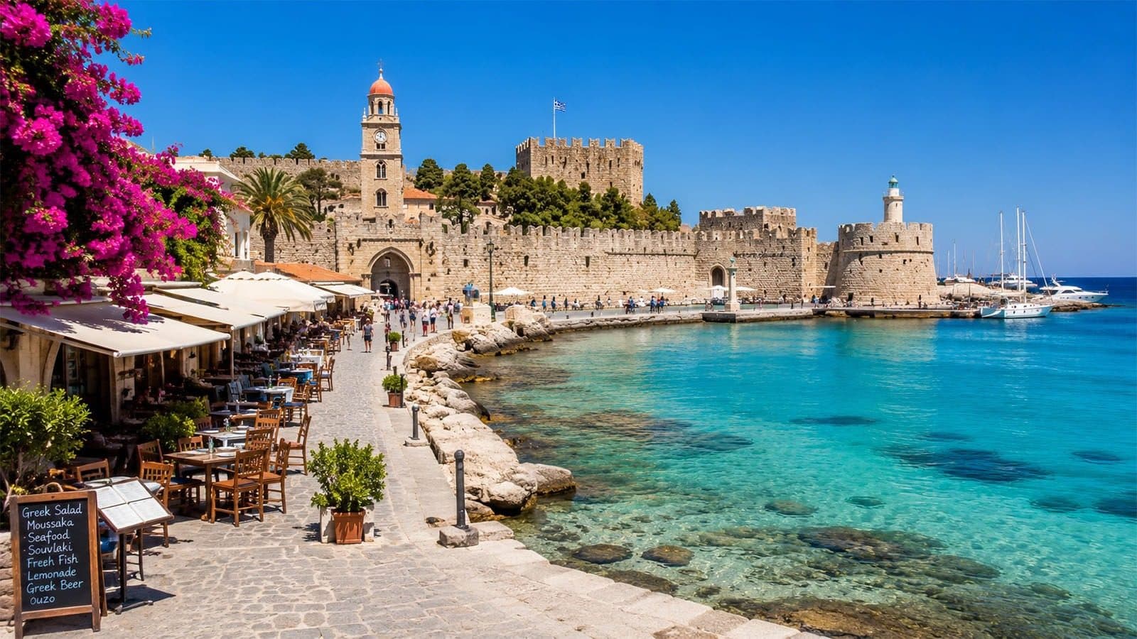 Rodos Adası'nda Ne Yapılır? Gezilecek Yerler, Plajlar ve Konaklama Rehberi