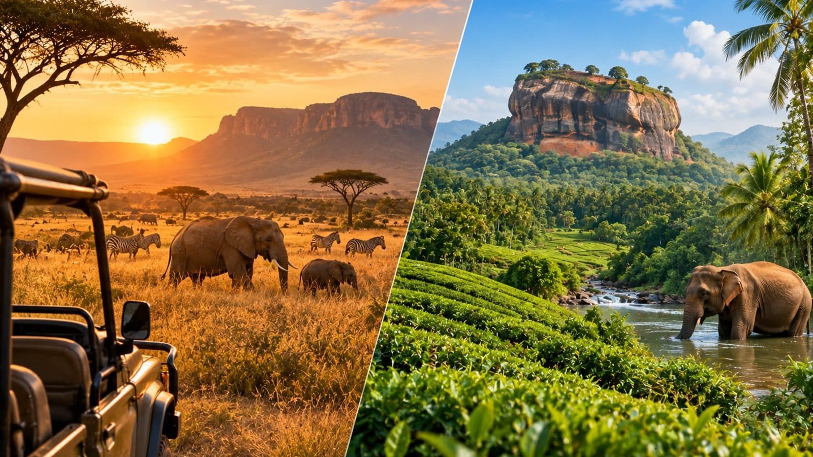 Güney Afrika ve Sri Lanka: Egzotik Rotalar Karşılaştırması