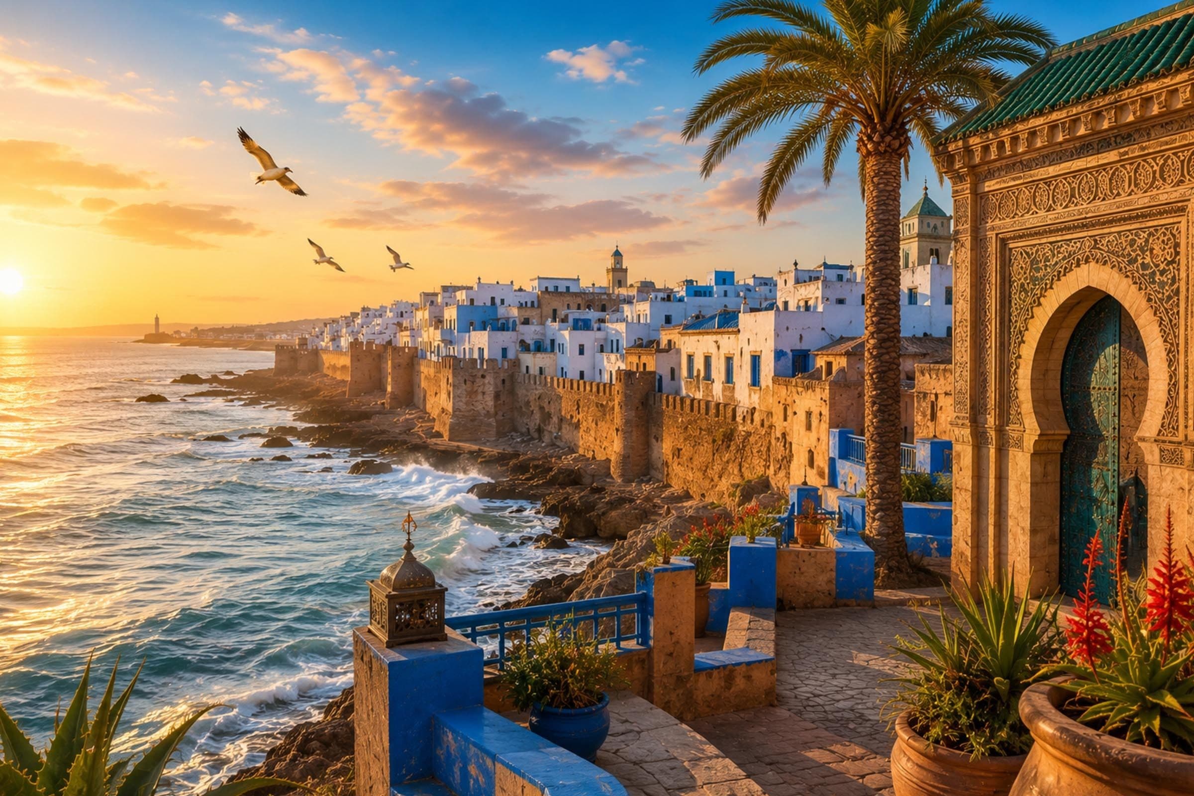 Elegant Fas & Atlantik Kıyıları Air Arabia Hava Yolları ile 4 Gece