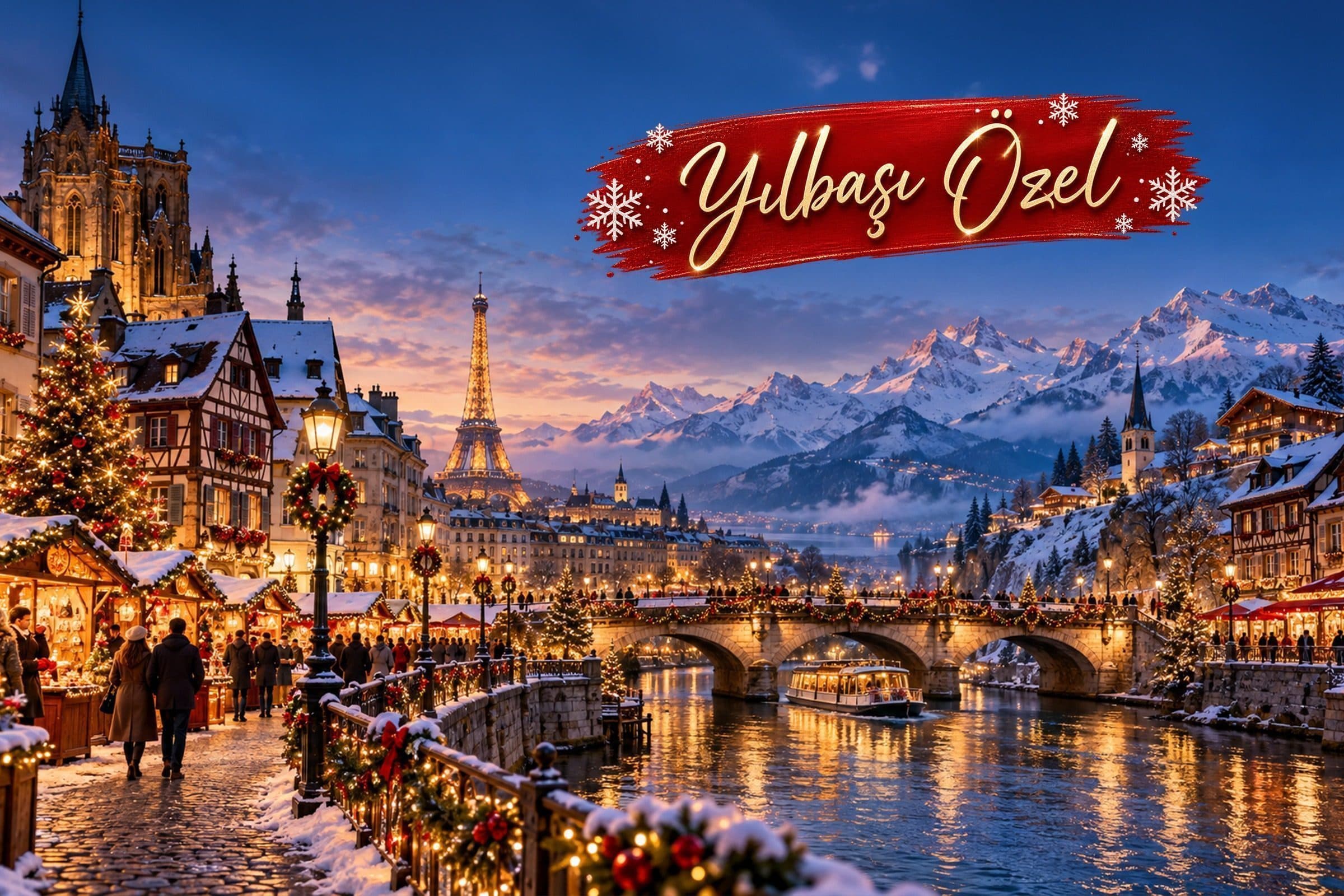 Yılbaşı Özel İsviçre, Fransa ve Almanya Turu – SunExpress ile Antalya Çıkışlı