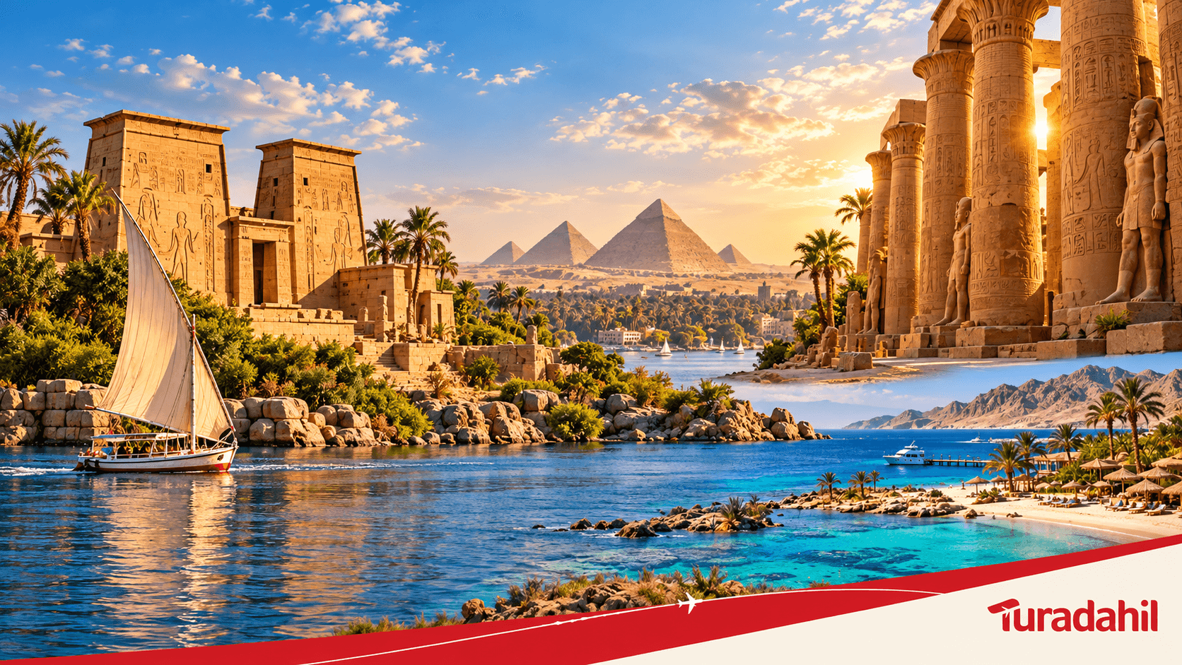Kahire Aswan Luxor Hurghada Turu – Air Cairo ile İstanbul Çıkışlı