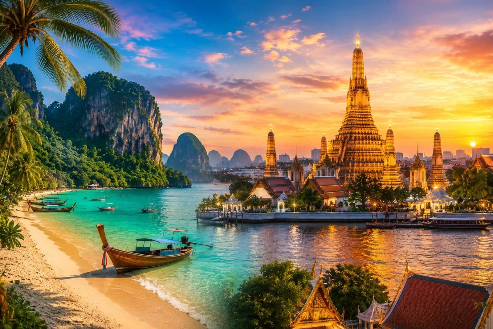 Elegant Bangkok & Phuket Türk Hava Yolları ile 6 Gece