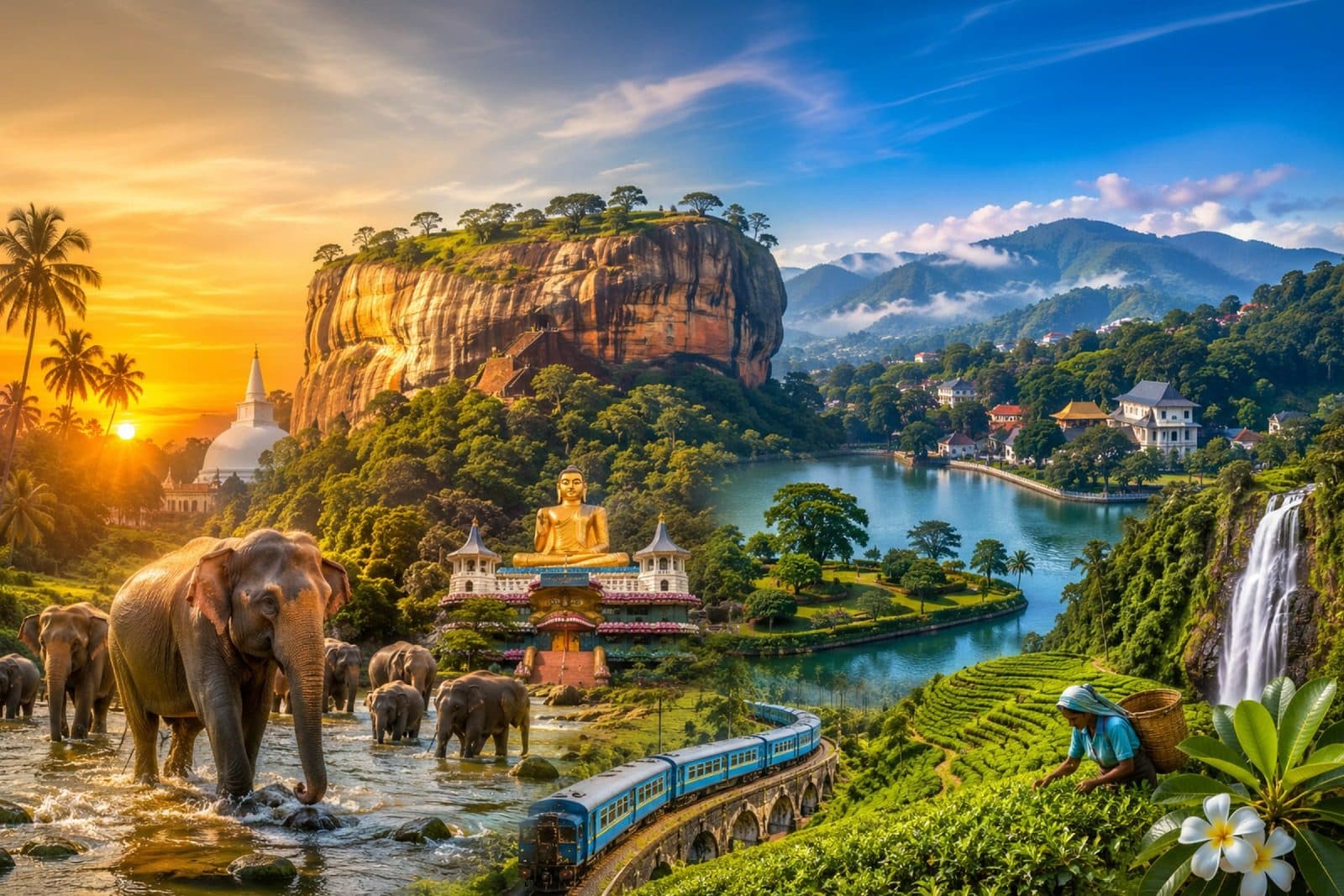 Elegant Sri Lanka Türk Hava Yolları ile 6 Gece