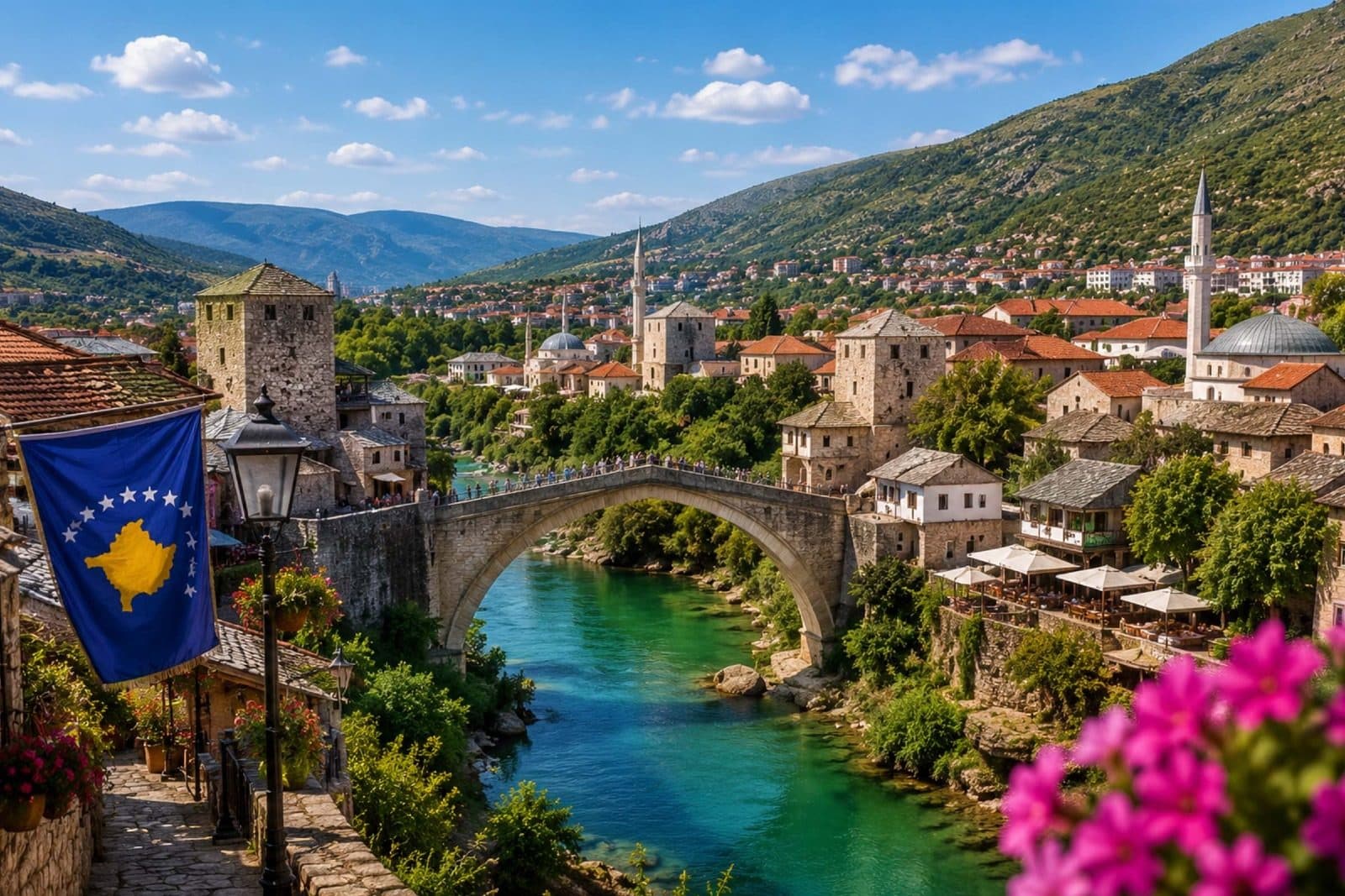 İzmir'den Kosovalı Elegant Balkanlar Pegasus Hava Yolları ile 7 Gece