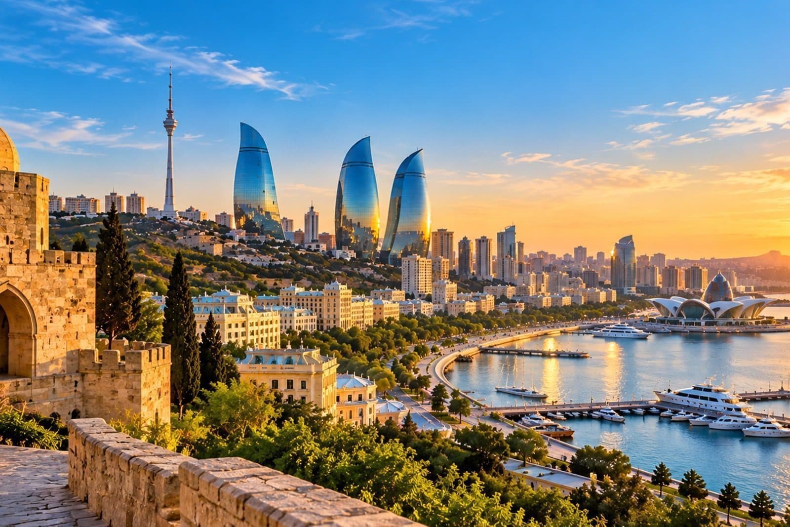 Bakü Turu – AJet ile Ankara Çıkışlı