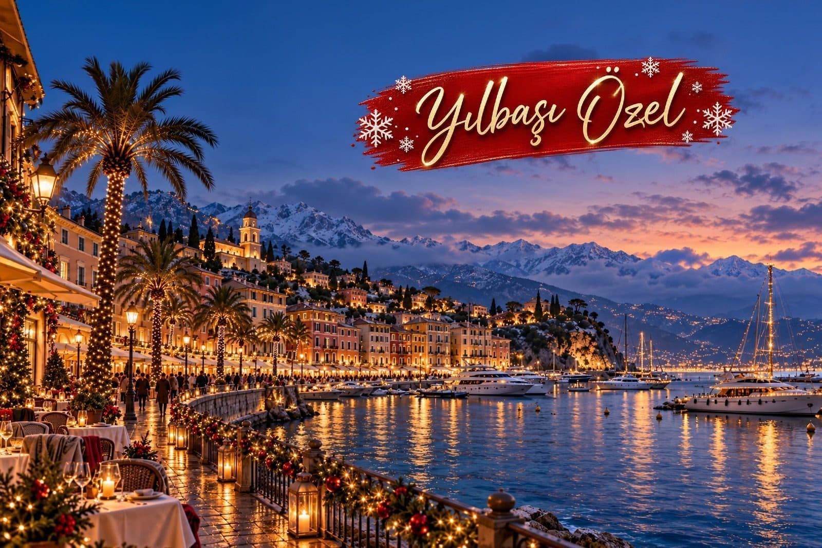Yılbaşı Özel İtalya ve Fransız Rivierası Turu – THY ile İstanbul Çıkışlı
