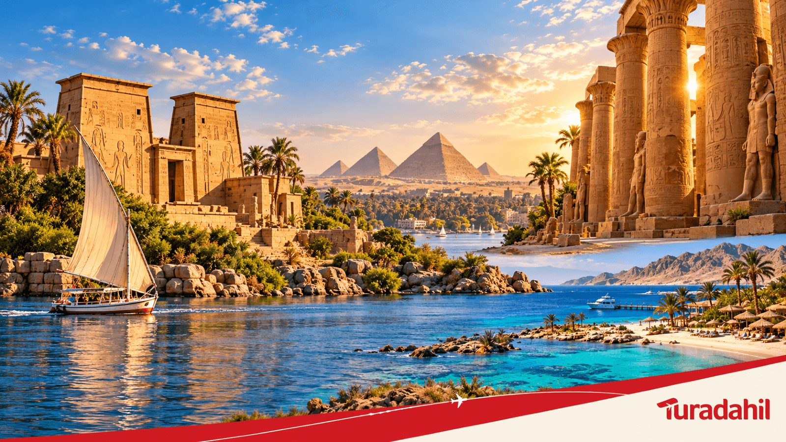 Kahire Aswan Luxor Hurghada Turu – Air Cairo ile İstanbul Çıkışlı
